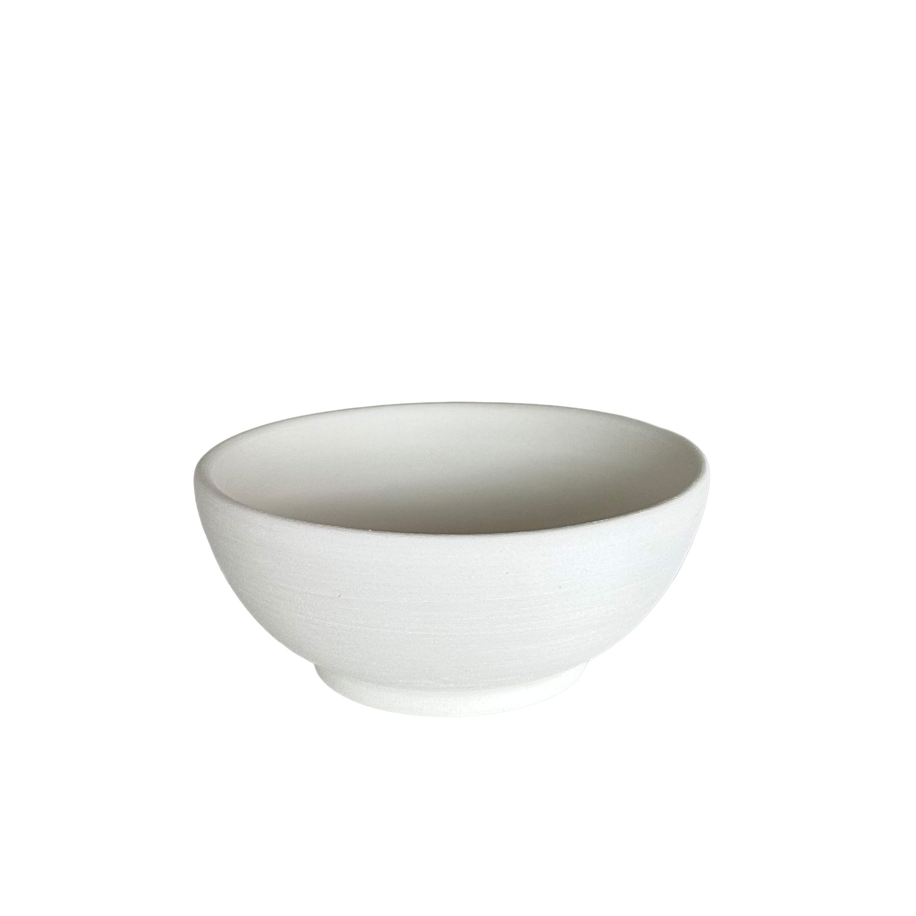 Small ceramic bowl ready to paint