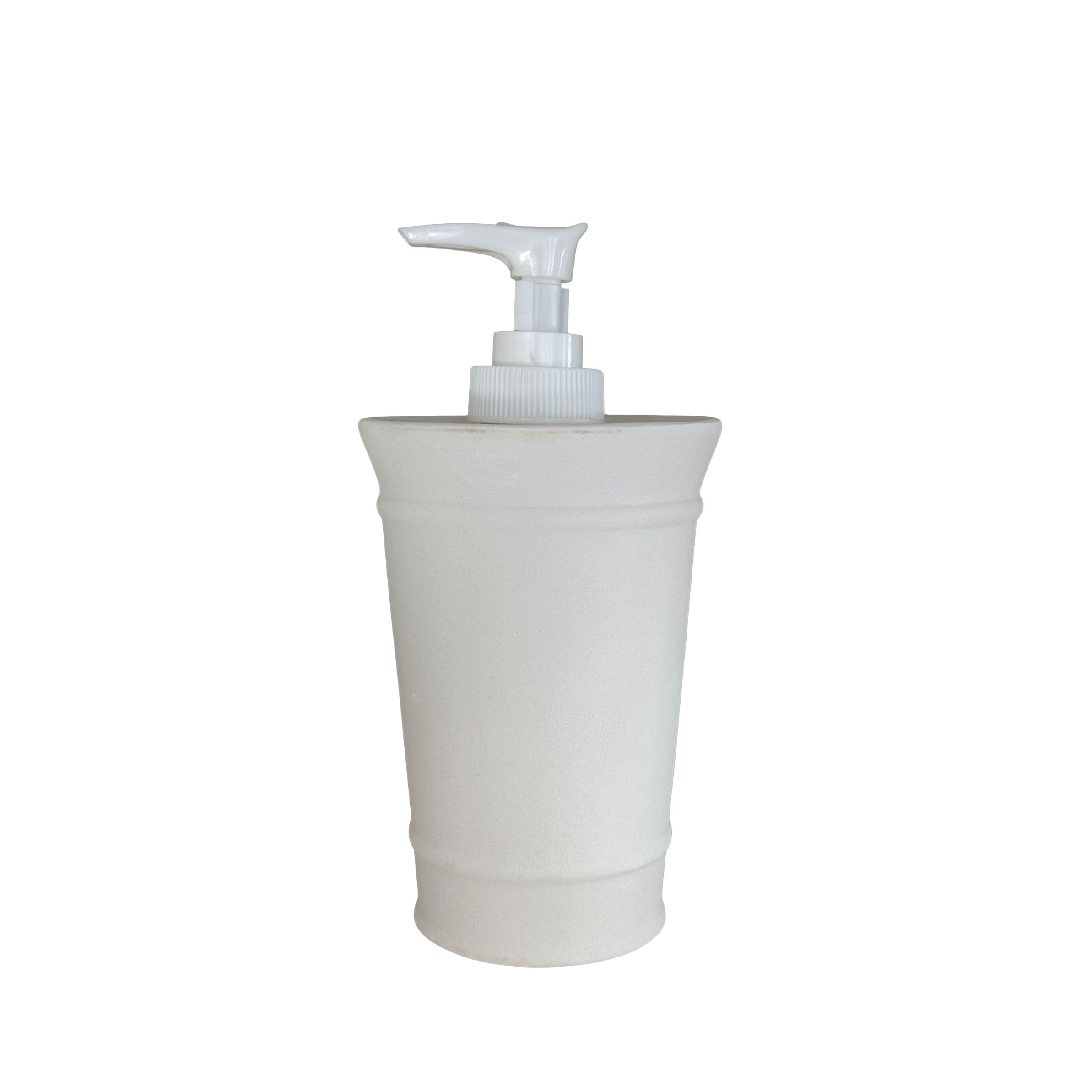 Ceramic soap dispenser ready to paint