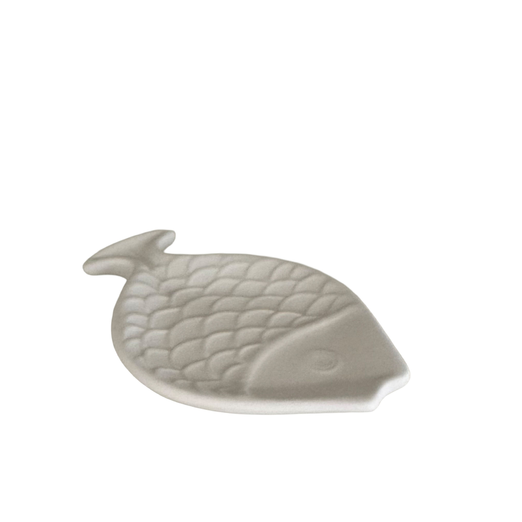Ceramic fish decoration ready to paint
