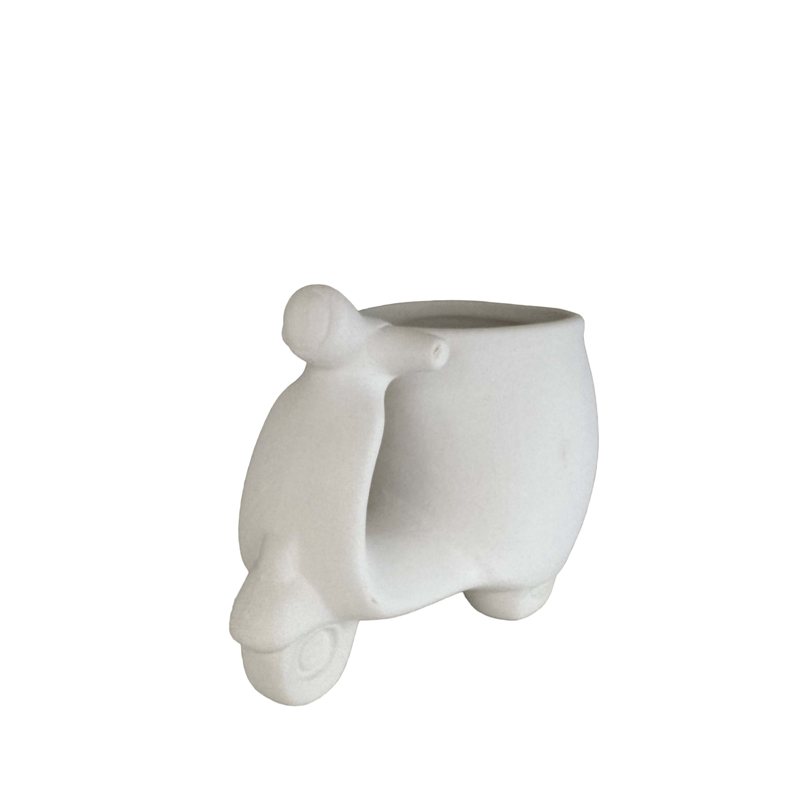 Ceramic vespa decoration ready to paint