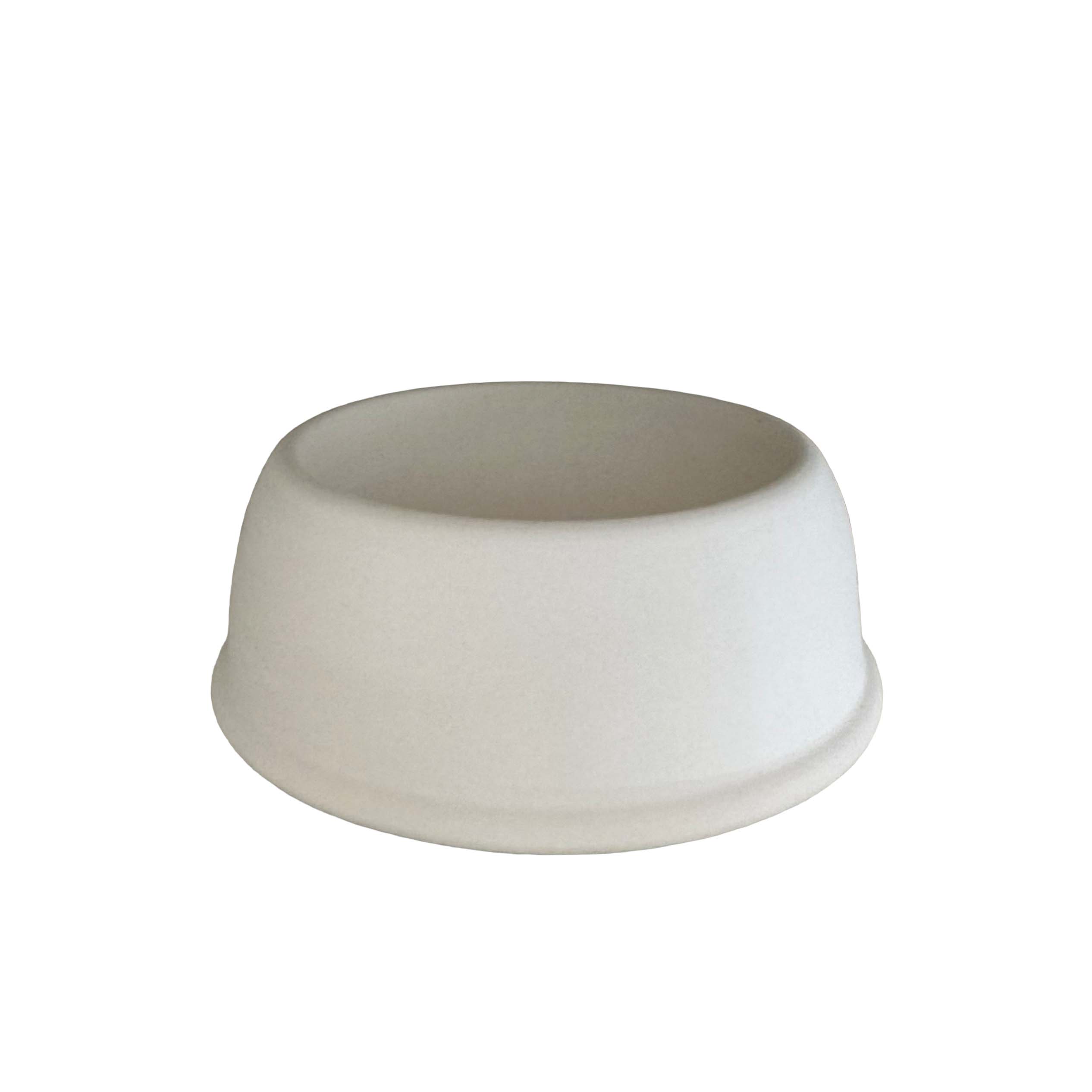 Small ceramic dog bowl ready to paint