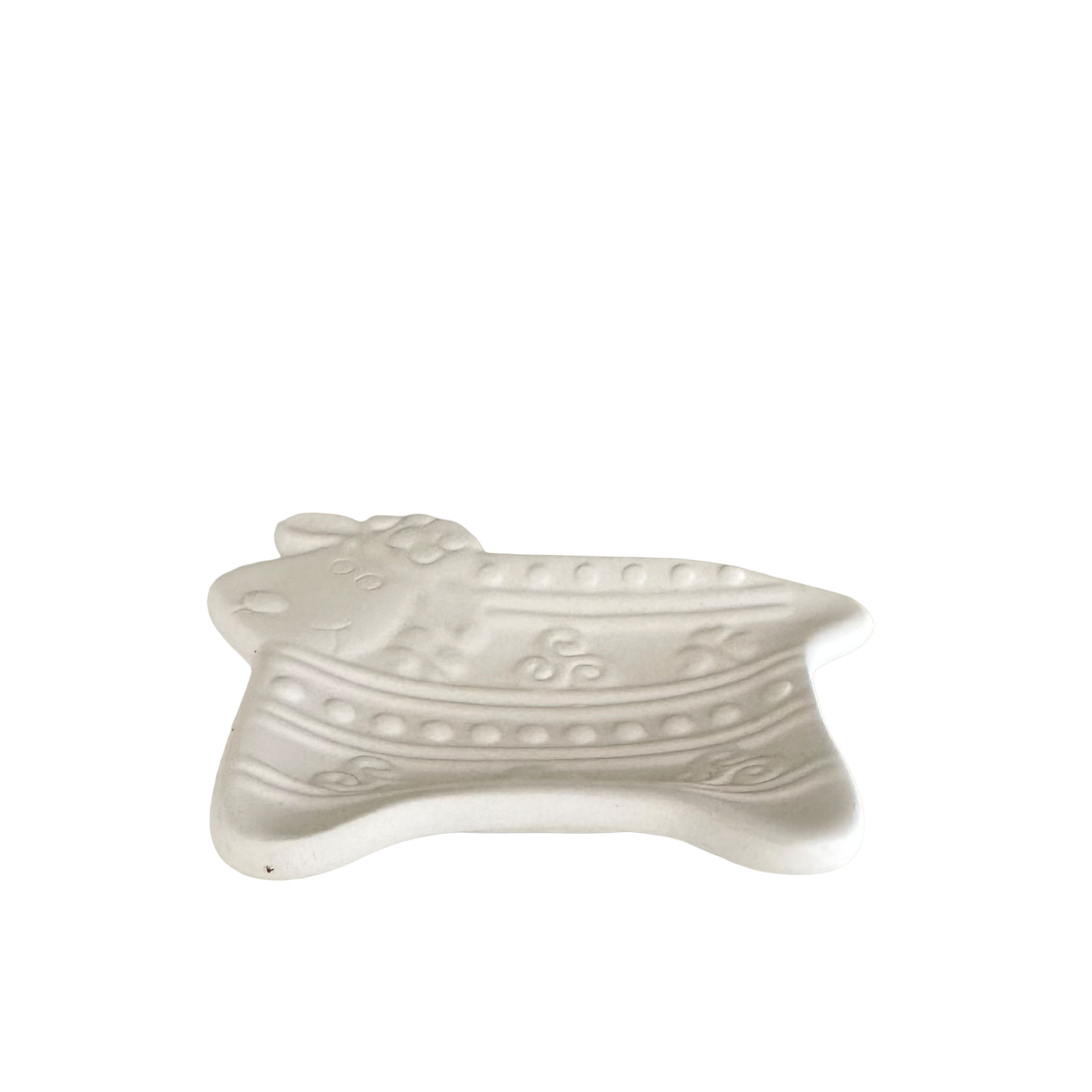 Ceramic lamb ready to paint for kids