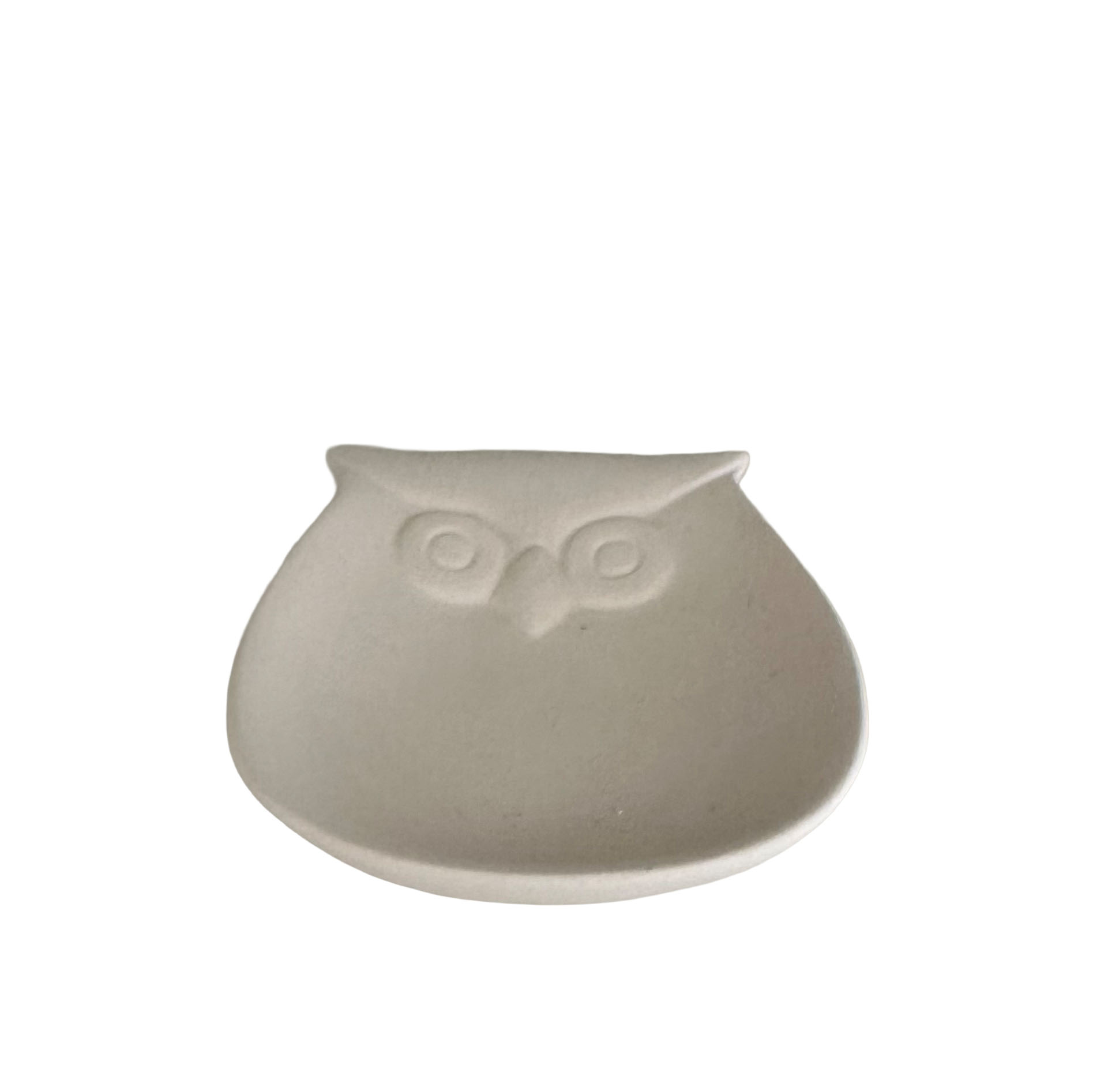 Ceramic owl ready to paint for kids