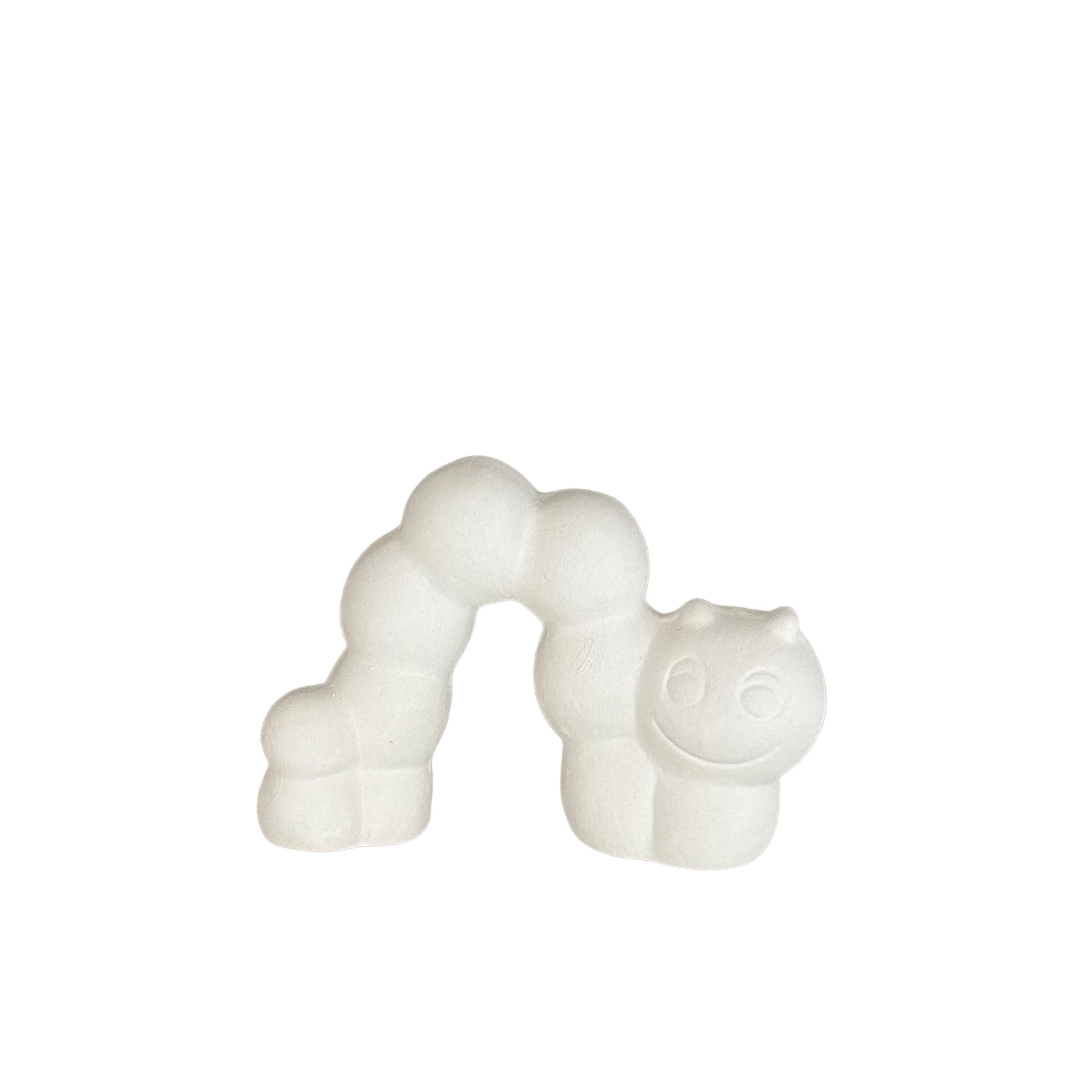 Ceramic caterpillar ready to paint for kids