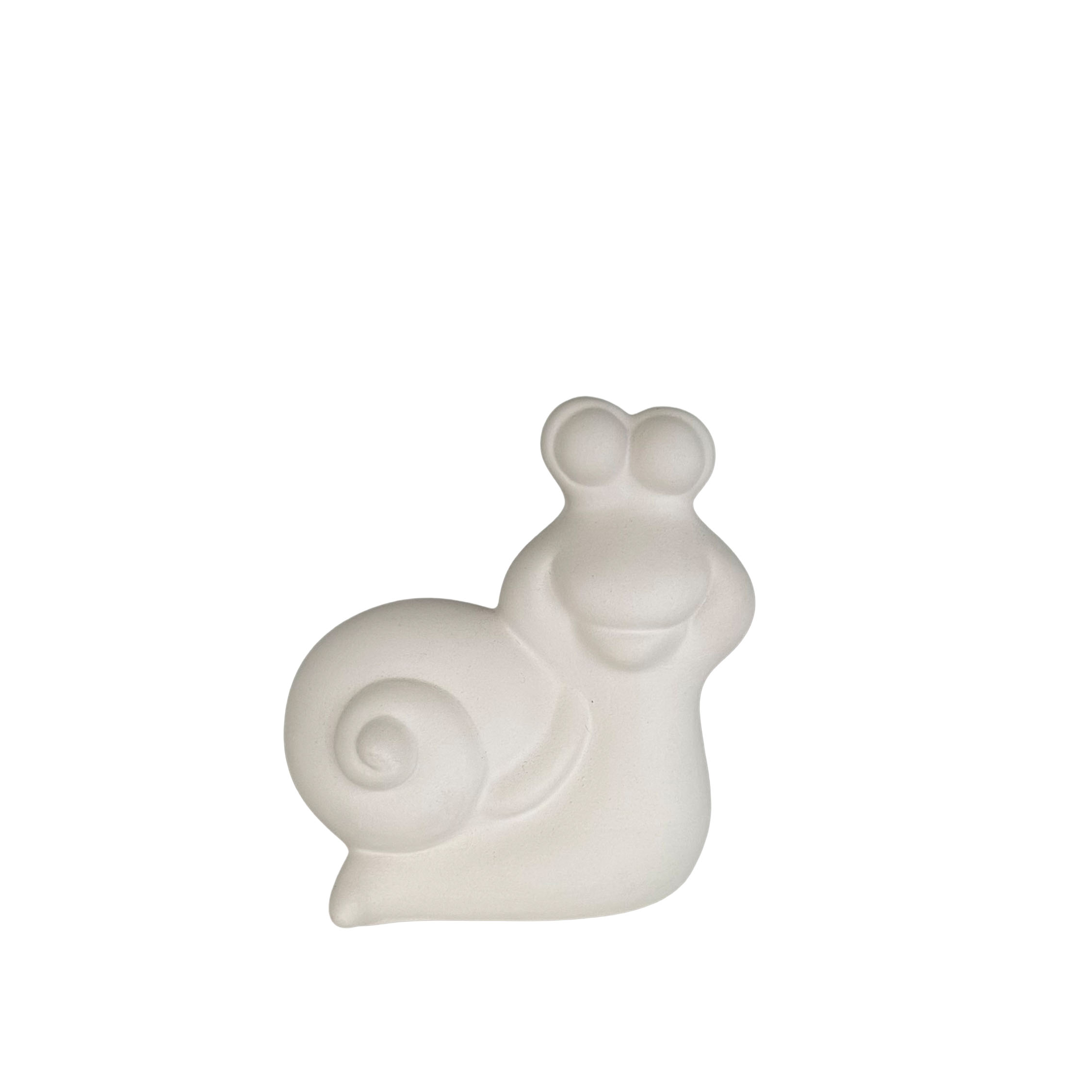 Ceramic snail ready to paint for kids