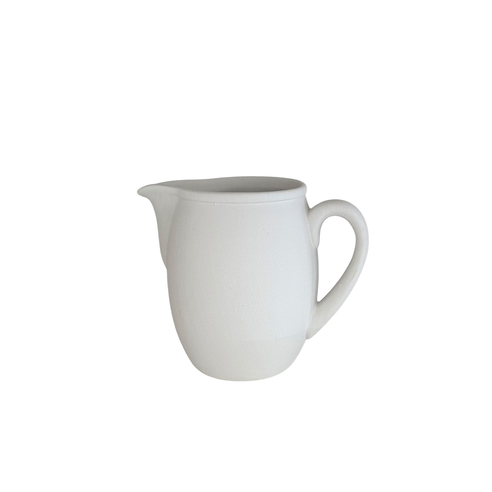 Jarra pequena em cerâmica pronta para pintar