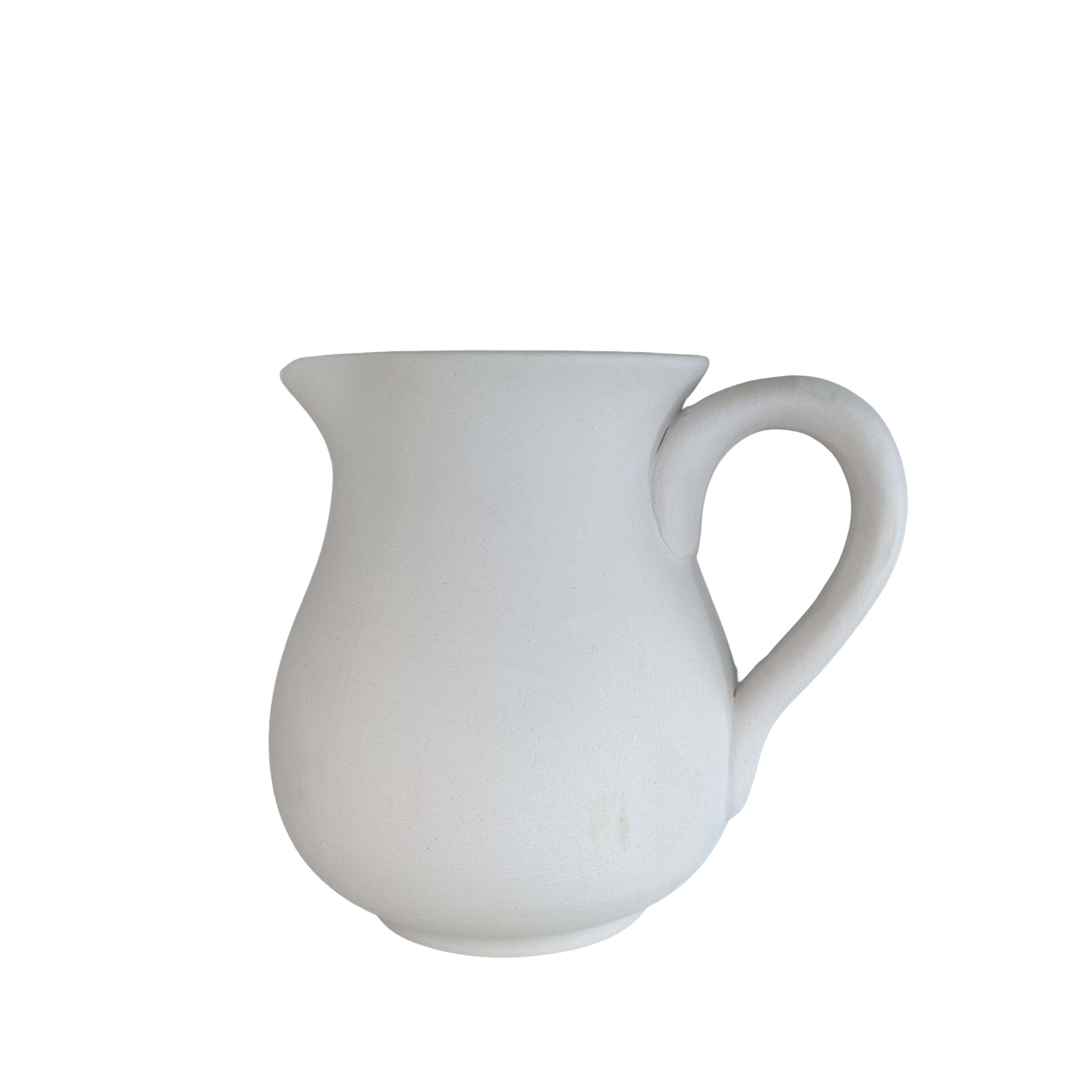 Jarra clássica em cerâmica pronta para pintar