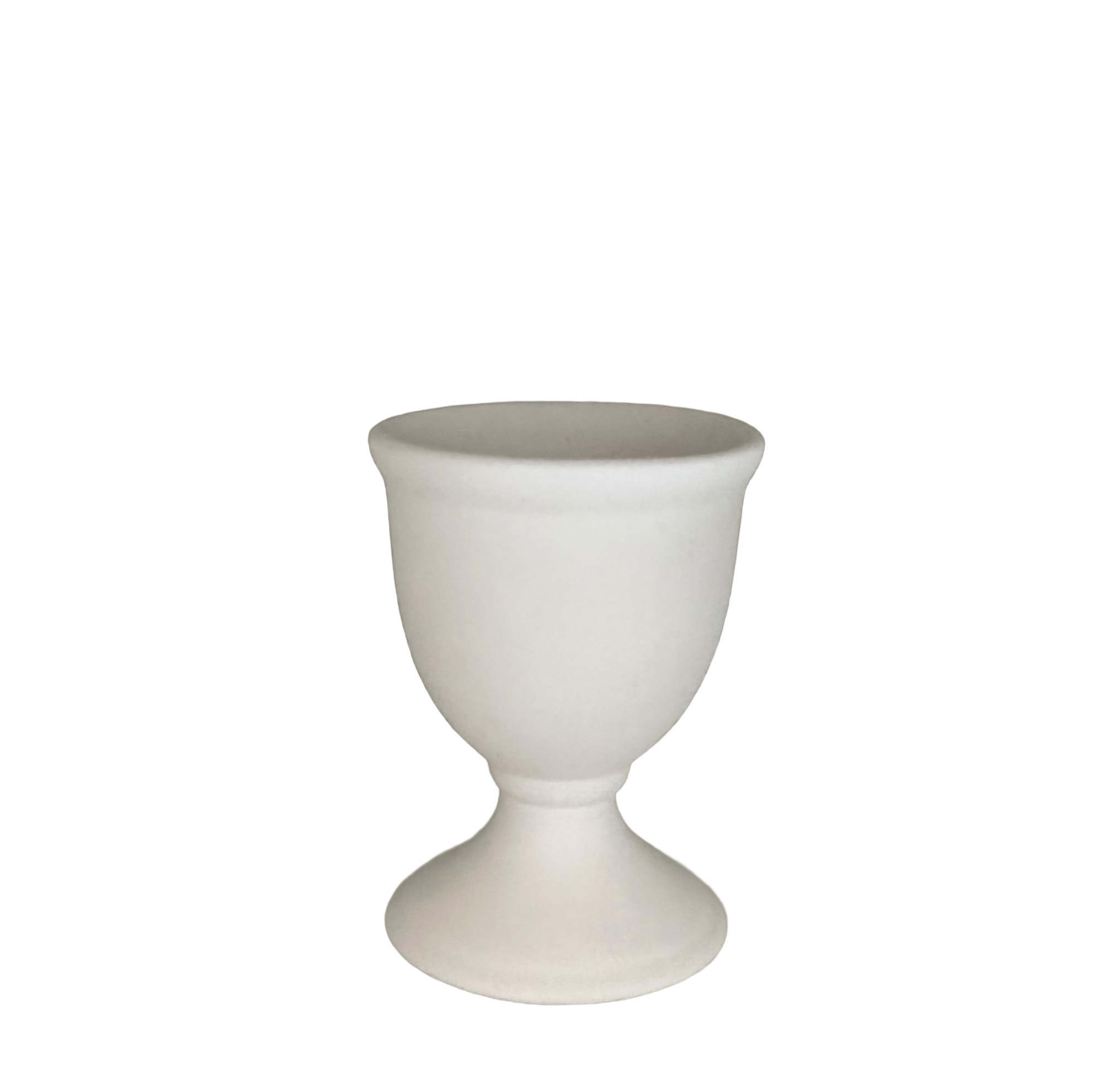 Porta-ovos em cerâmica pronto para pintar