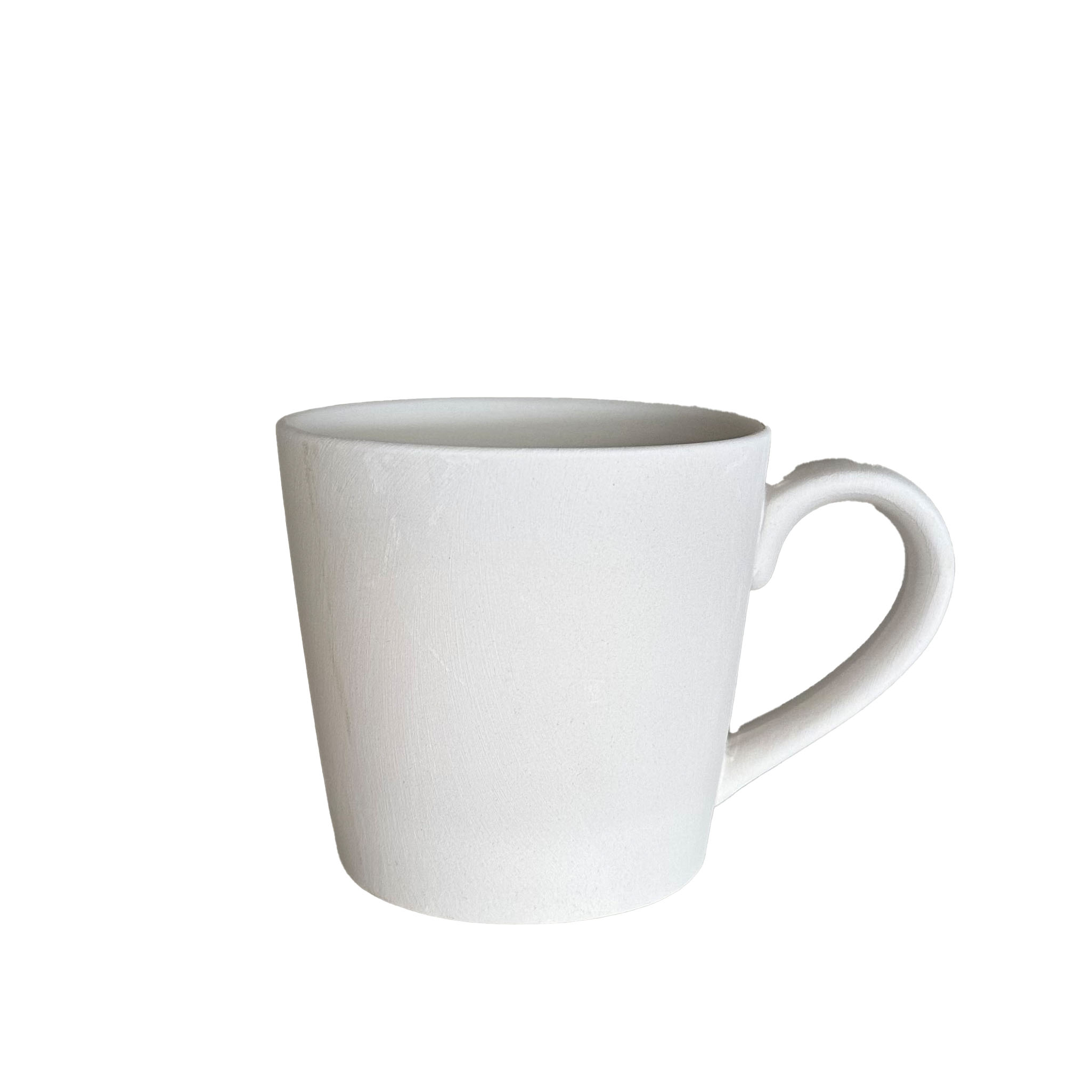 Caneca perfeita em cerâmica pronta para pintar