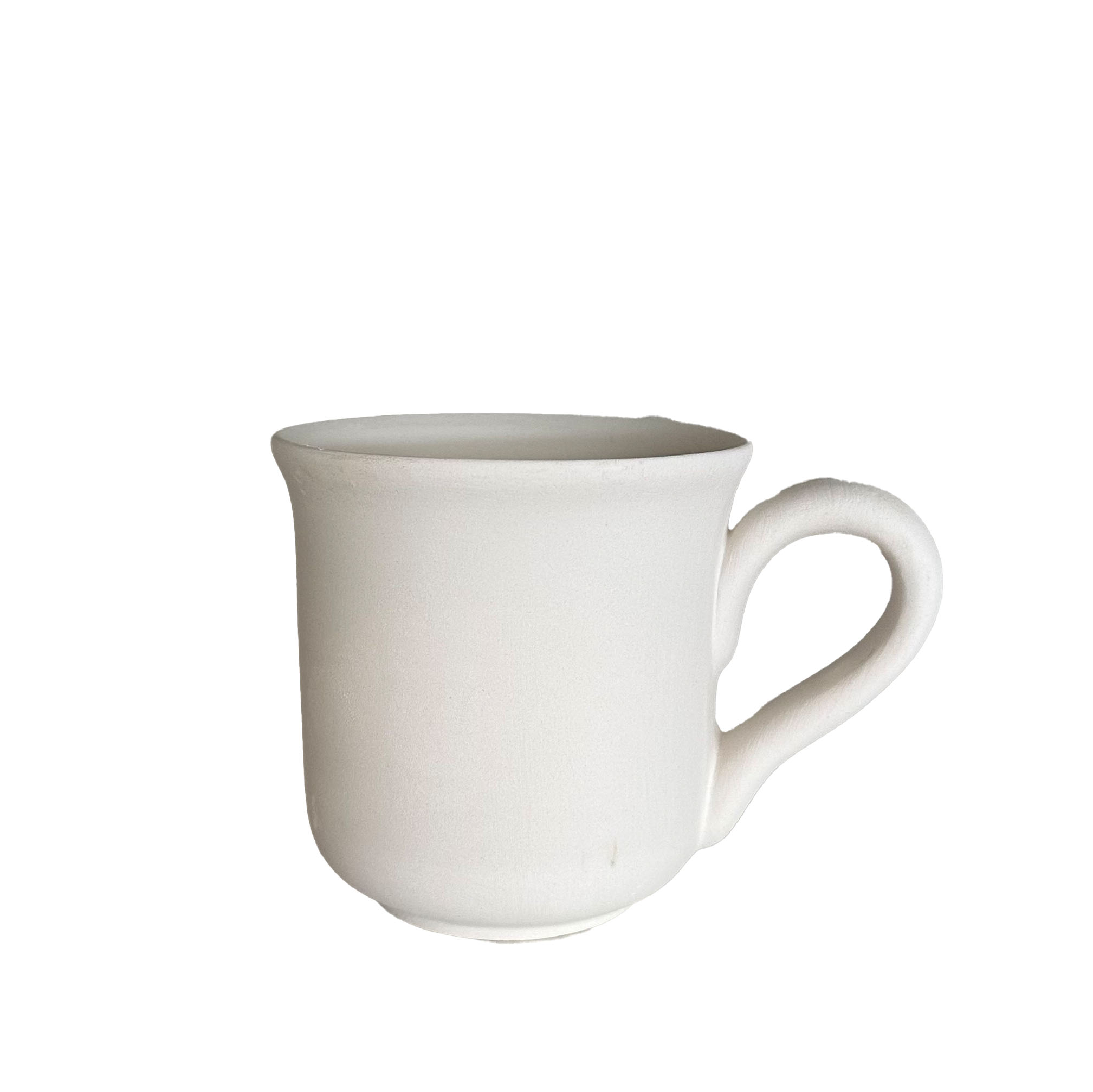 Caneca de cacau em cerâmica pronta para pintar