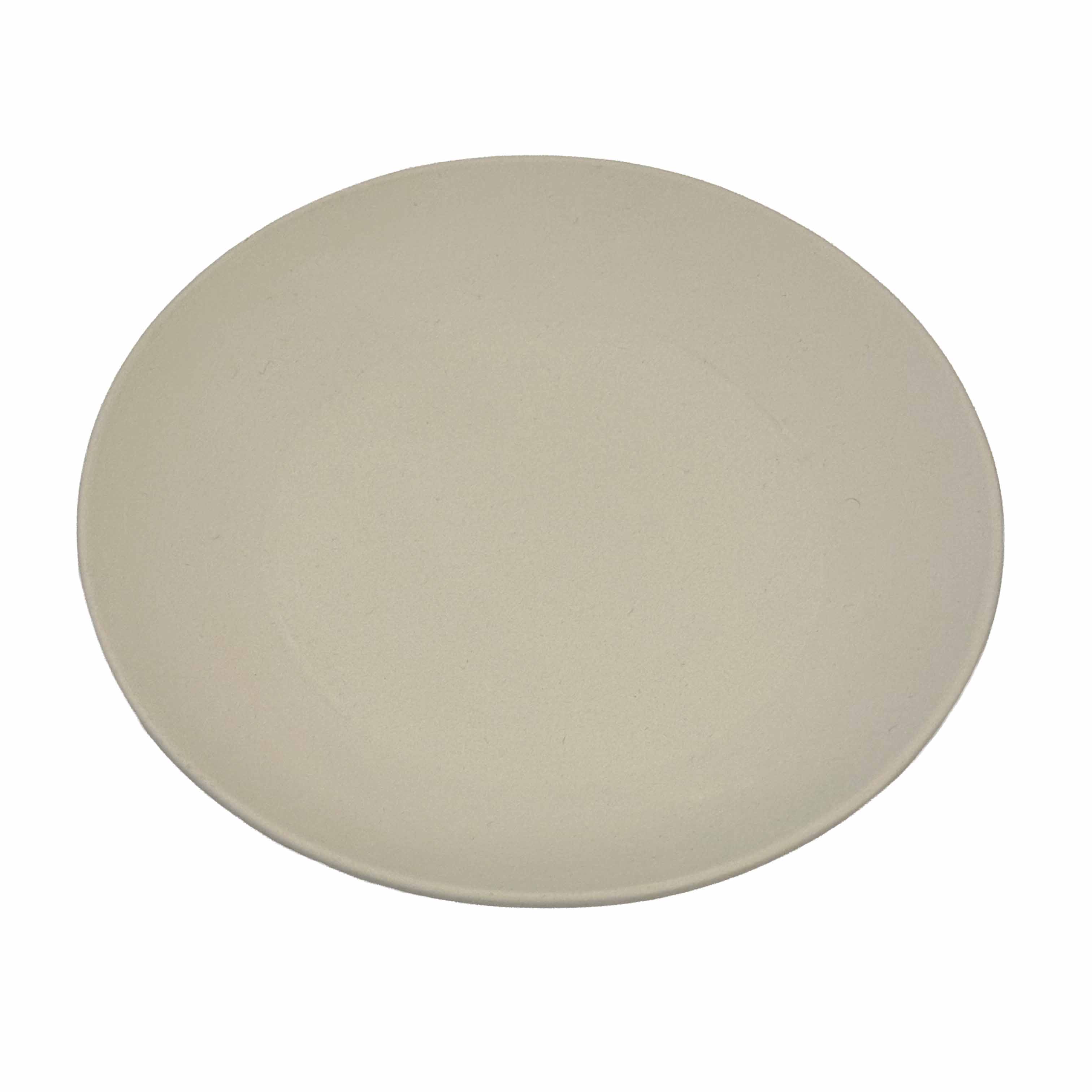 Prato redondo em cerâmica pronto para pintar